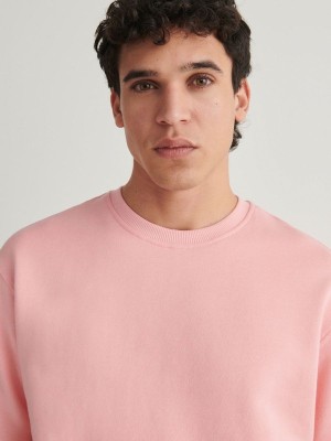 Reserved Boxy T-shirts Herren Rosa | 0735-JBXMW