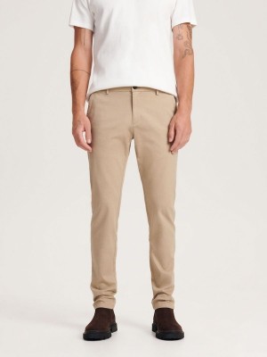 Reserved Chino Slim Fit Hosen Herren Beige | 9458-JDVOQ