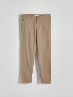 Reserved Chino Slim Fit Hosen Herren Kaffee | 1325-MTUKD