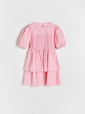 Reserved Cottonruffles Kleid Mädchen Rosa | 9014-GRXTQ