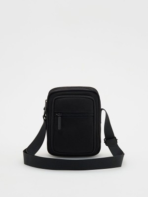 Reserved Crossbody Pouch Taschen Herren Schwarz | 7135-TIPUB