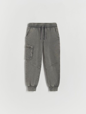 Reserved Joggers Hosen Jungen Dunkelgrau | 0279-GYUBZ