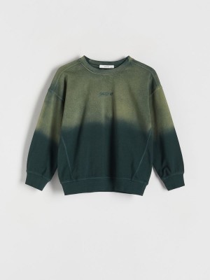 Reserved Klassische Pullover Jungen Grün | 8321-MEUKQ