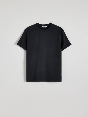 Reserved Plain Boxy T-shirts Herren Dunkelgrau | 7046-PSKBF