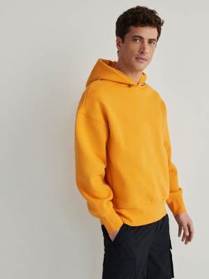 Reserved Plain Sweatshirts Herren Kupfer | 5843-SJGFZ