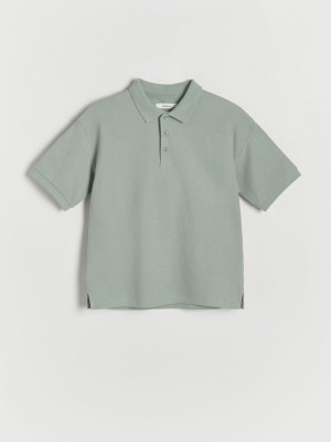 Reserved Polo T-shirts Jungen Grün | 3107-UDWJX