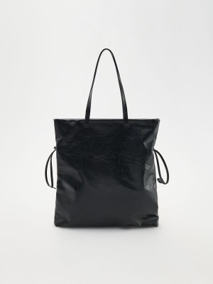 Reserved Shopper Taschen Damen Schwarz | 3260-WBUNX