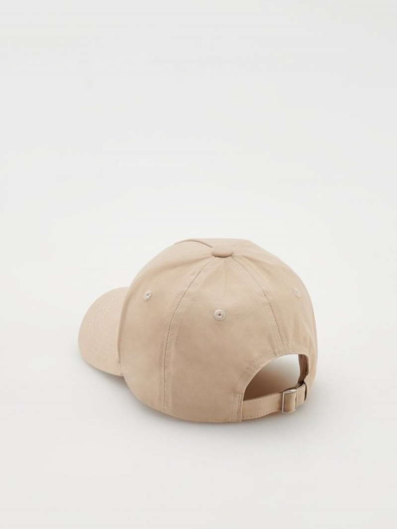 Reserved Bucket Kappen Damen Beige | 3964-NFDVG