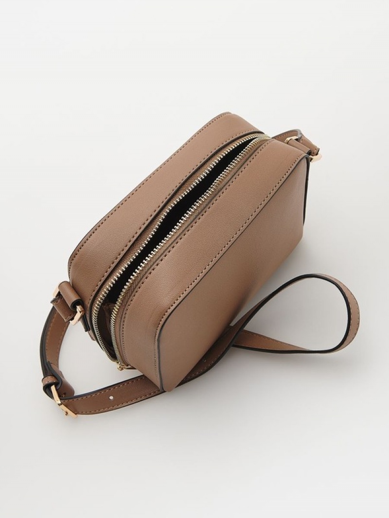 Reserved Buckles Taschen Damen Beige | 6839-YRODH