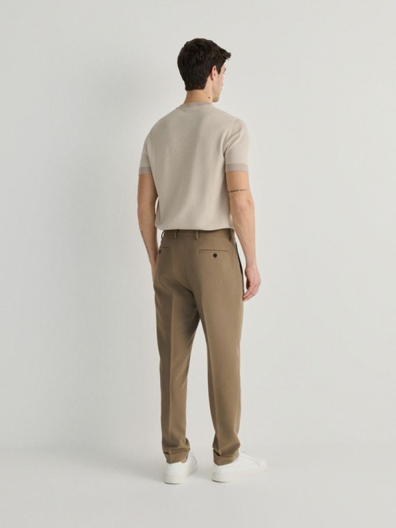 Reserved Carrot Hosen Herren Beige | 1384-OUBIF