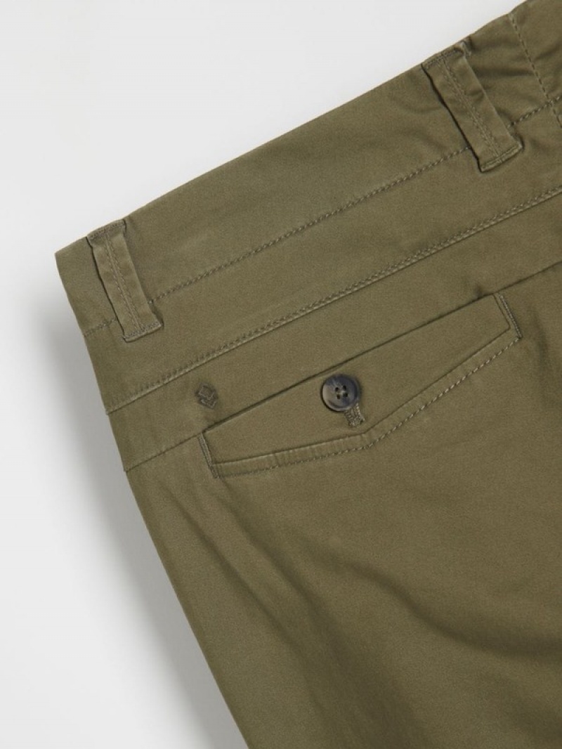 Reserved Chino Slim Fit Hosen Herren Grün | 4789-JRBFK