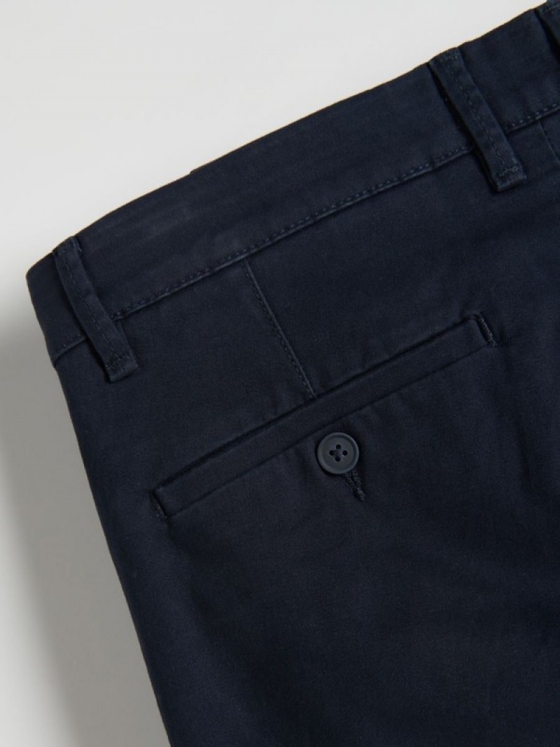 Reserved Chino Slim Fit Hosen Herren Navy | 6314-LJXGP