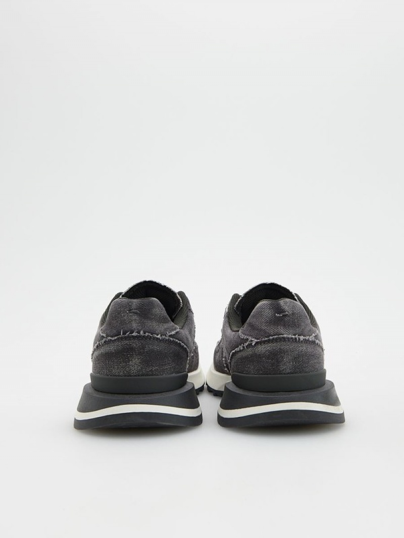 Reserved Combined Schuhe Herren Dunkelgrau | 6423-OGFZY