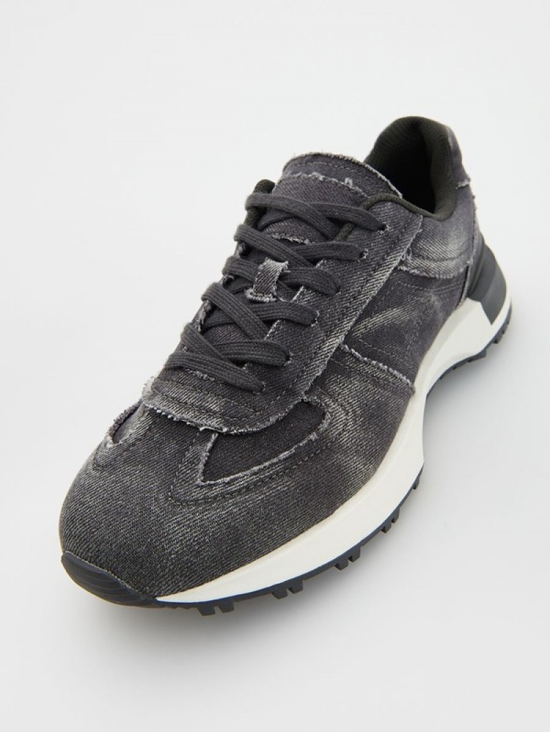 Reserved Combined Schuhe Herren Dunkelgrau | 6423-OGFZY