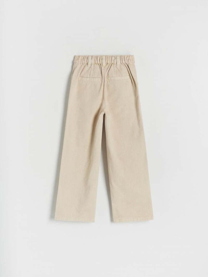 Reserved Cottonbuttons Hosen Mädchen Beige | 6850-LBMDQ