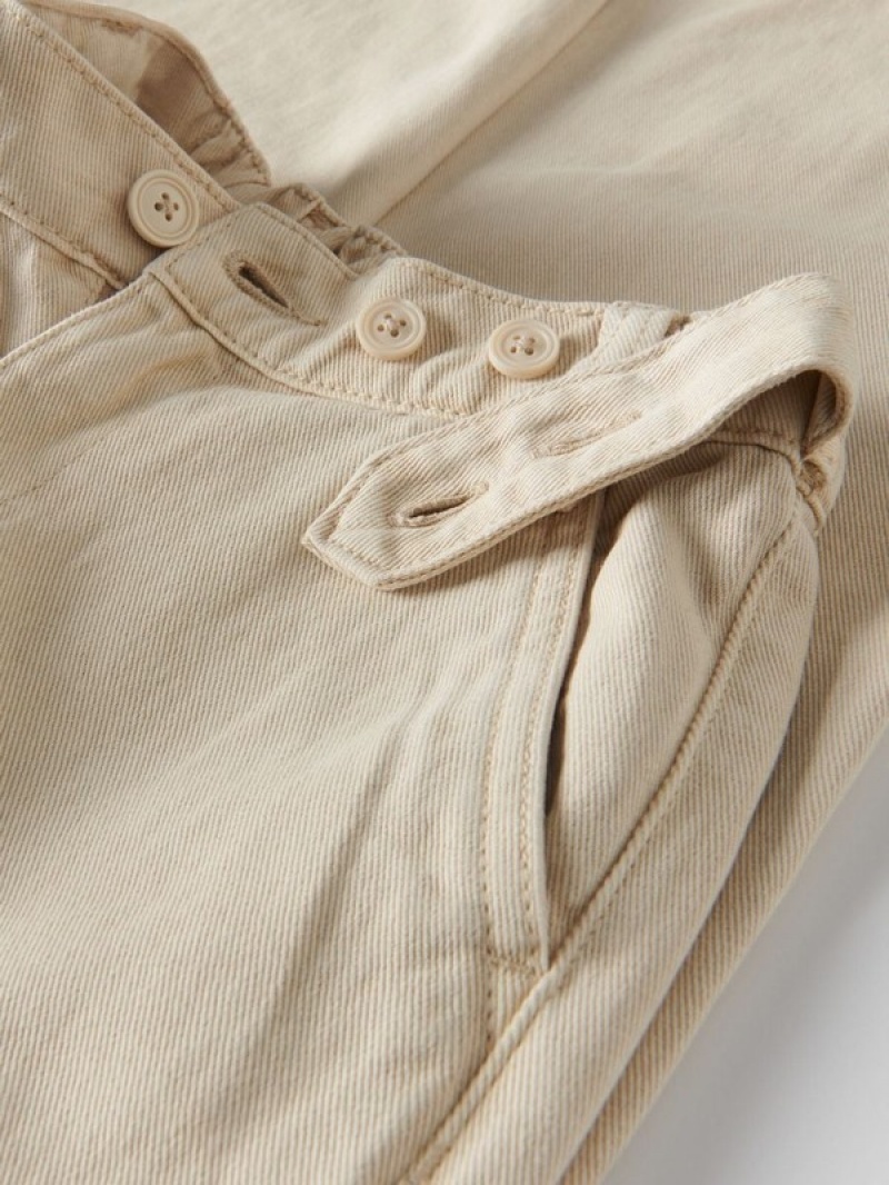 Reserved Cottonbuttons Hosen Mädchen Beige | 6850-LBMDQ