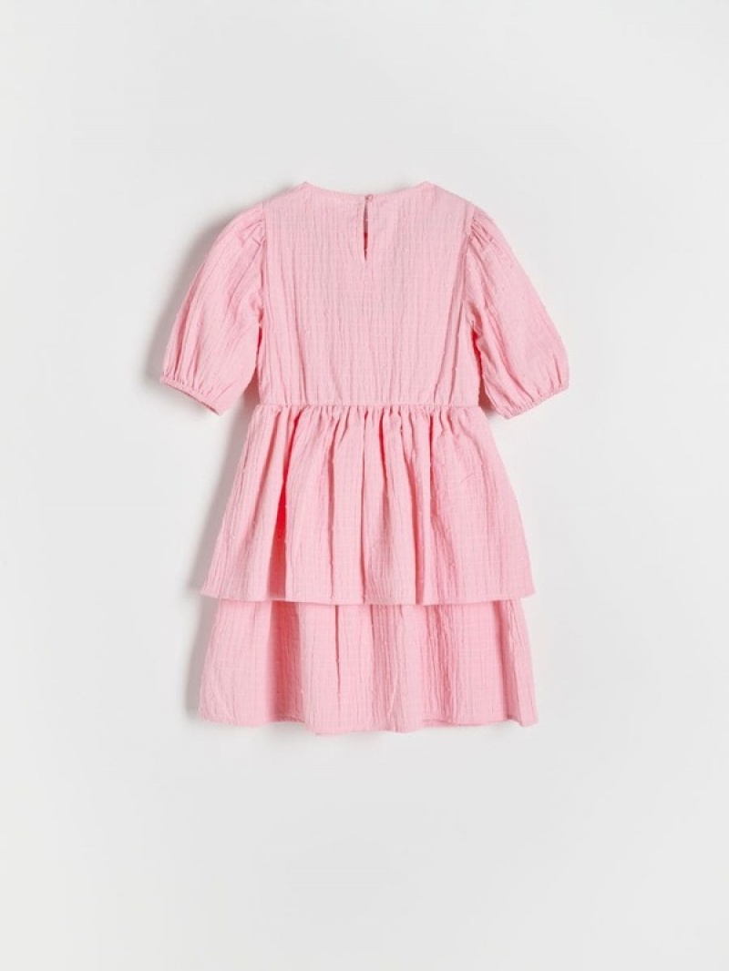 Reserved Cottonruffles Kleid Mädchen Rosa | 9014-GRXTQ