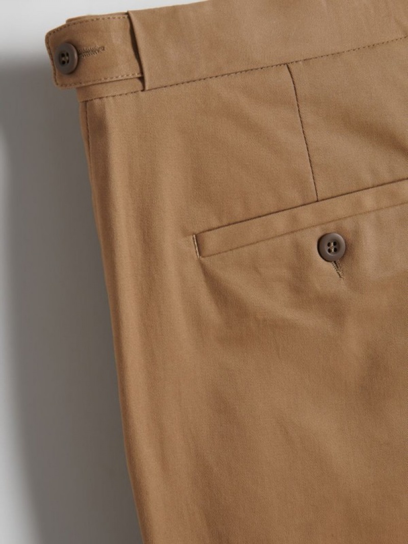 Reserved Gerade Hosen Herren Beige | 4781-UKELQ