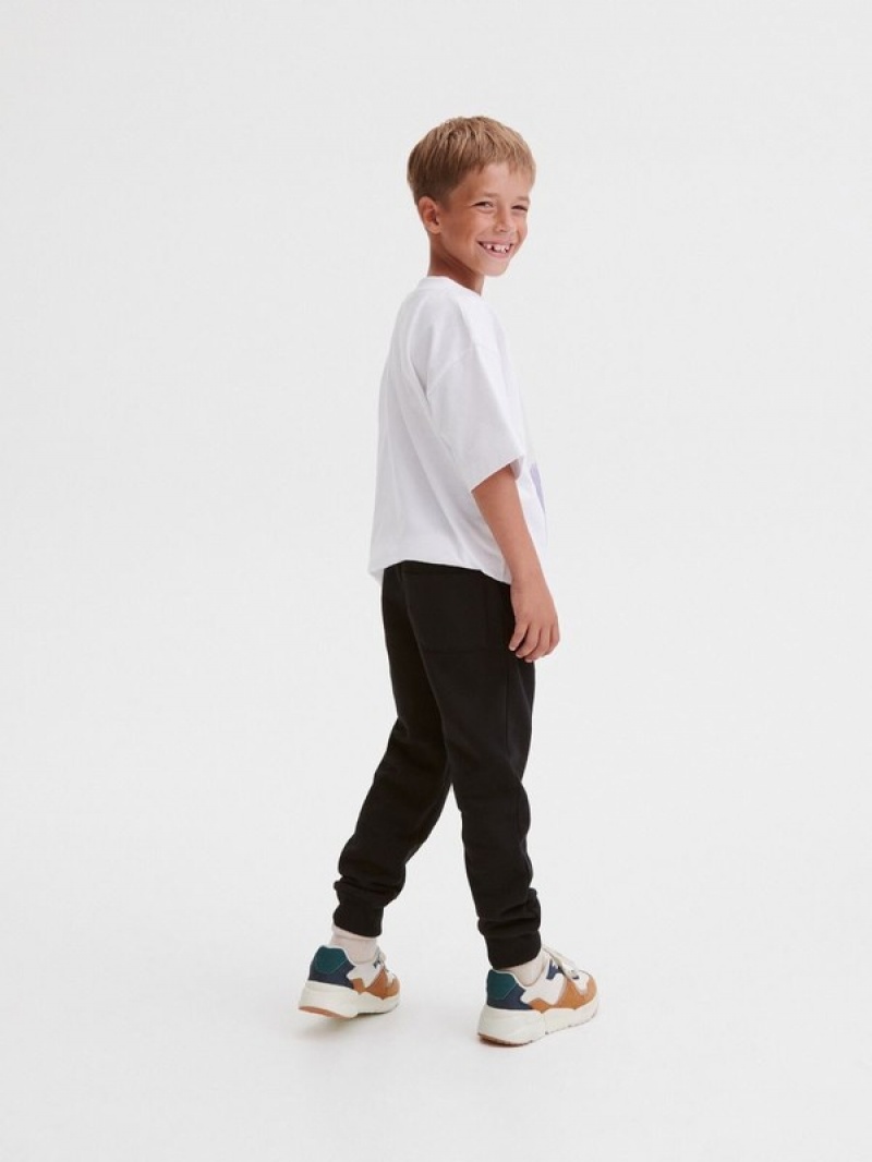 Reserved Jogger Hosen Jungen Schwarz | 5870-VJHKN