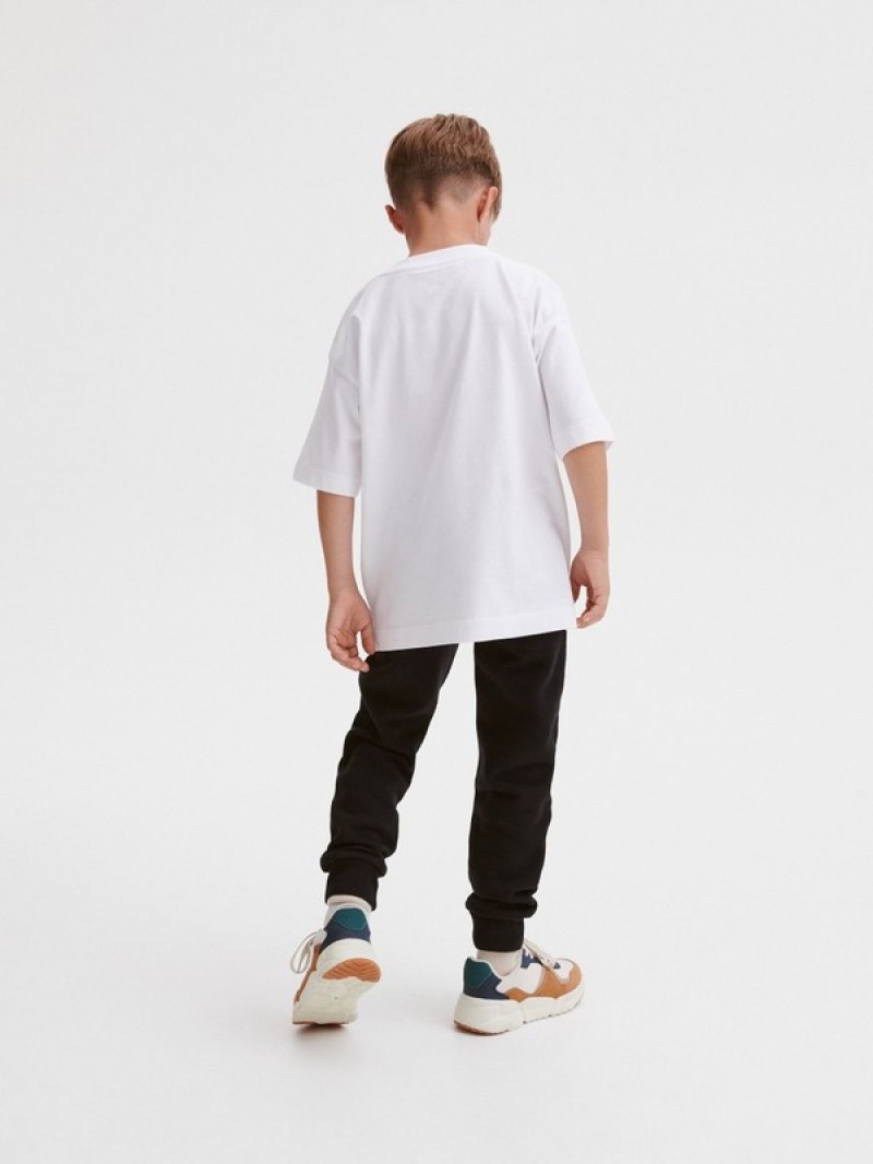 Reserved Jogger Hosen Jungen Schwarz | 5870-VJHKN