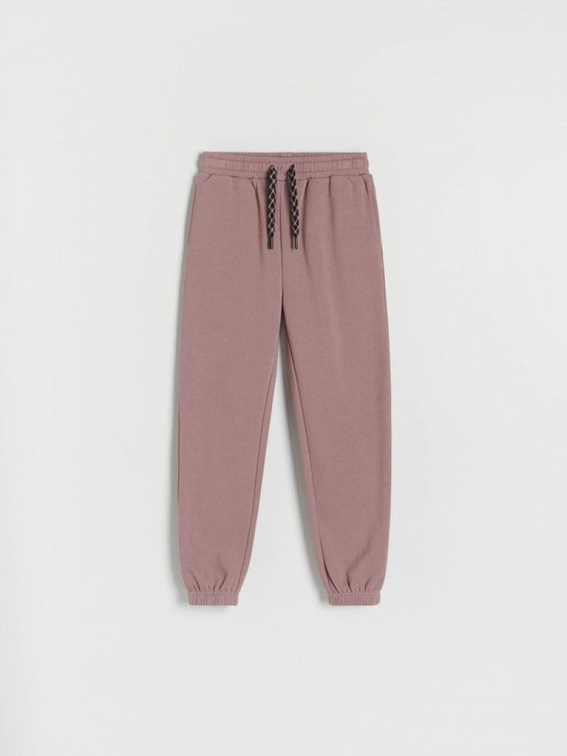 Reserved Jogger Track Bottoms Hosen Mädchen Bordeaux | 0468-SIDBC