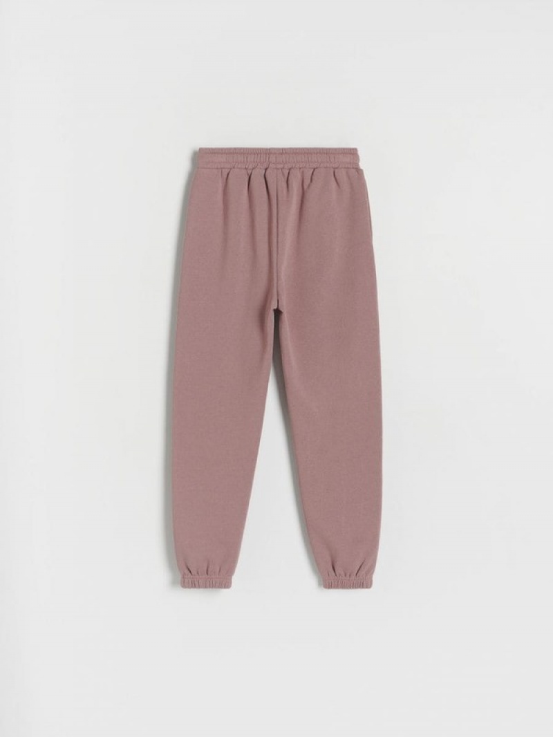 Reserved Jogger Track Bottoms Hosen Mädchen Bordeaux | 0468-SIDBC