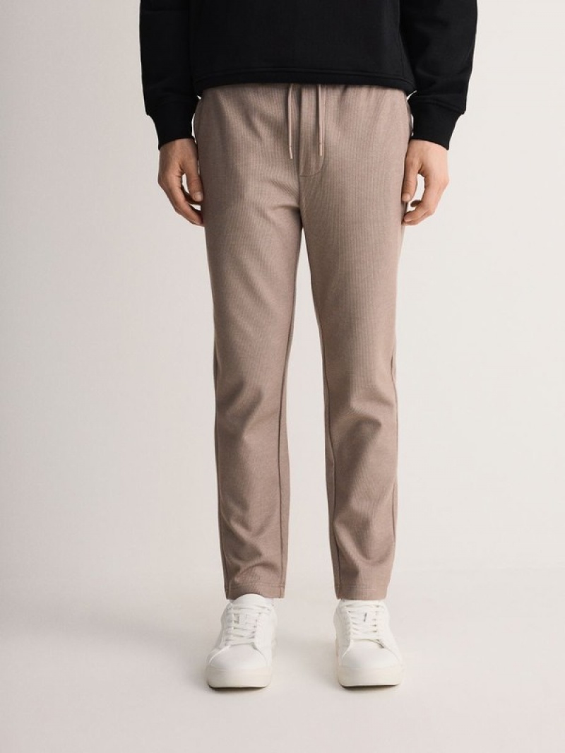 Reserved Joggers Hosen Herren Beige | 4732-GAQTO