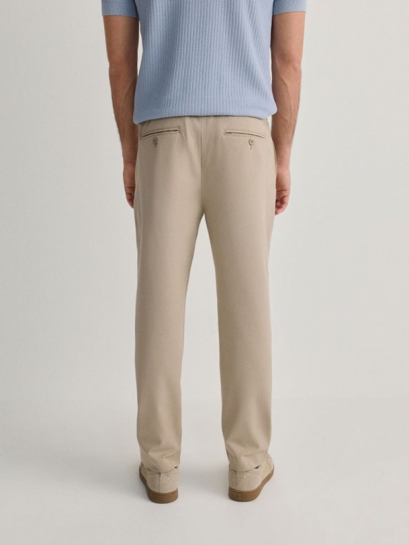 Reserved Joggers Hosen Herren Beige | 6358-QOJXD