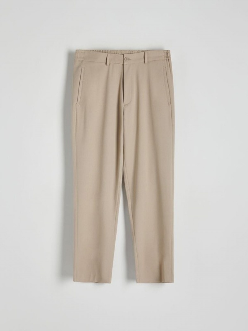 Reserved Joggers Hosen Herren Beige | 6358-QOJXD