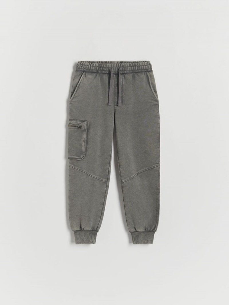 Reserved Joggers Hosen Jungen Dunkelgrau | 0279-GYUBZ