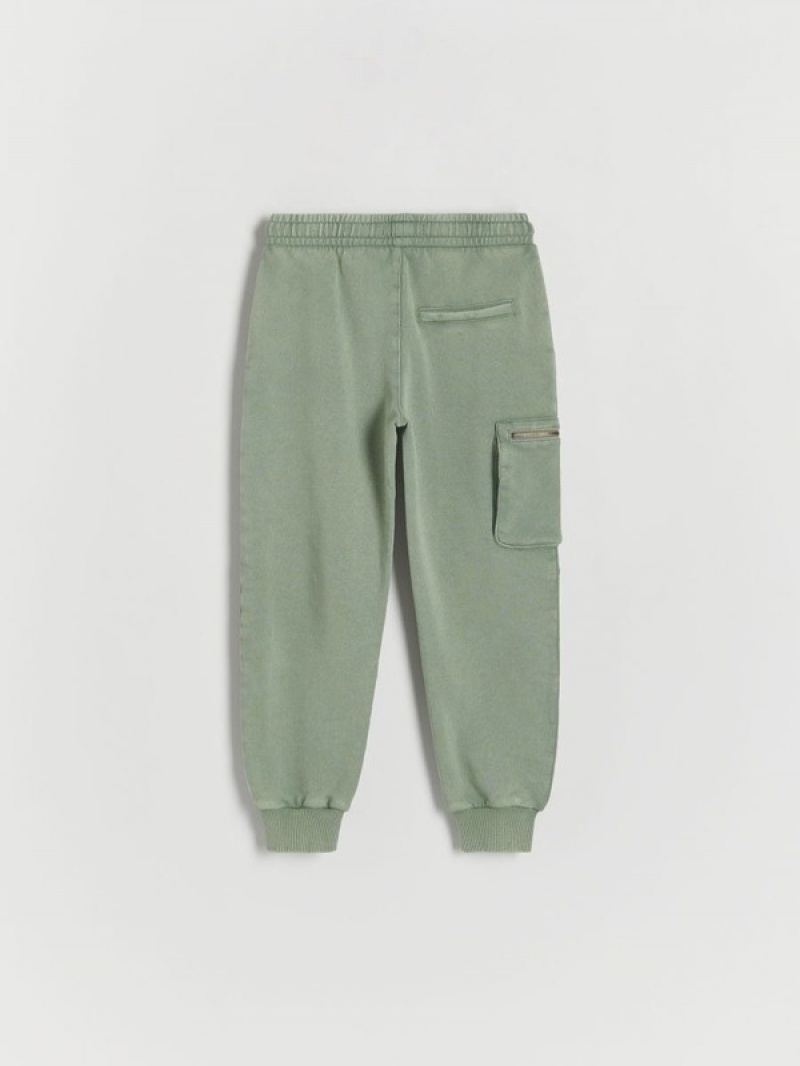 Reserved Joggers Hosen Jungen Grün | 2345-NIPHD