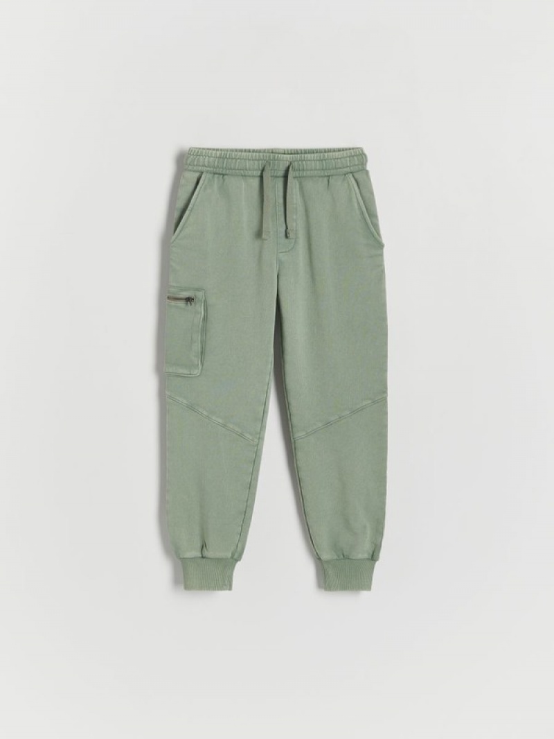 Reserved Joggers Hosen Jungen Grün | 2345-NIPHD