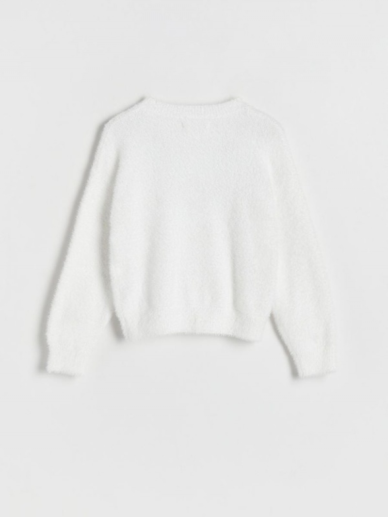 Reserved Jumper Pullover Mädchen Weiß | 2084-KBJZU