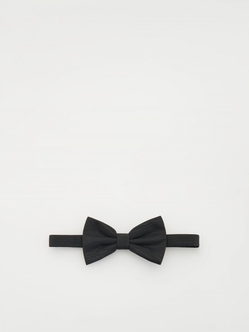 Reserved Klassische Bow Tie Gürtel Herren Schwarz | 5267-LFKMB