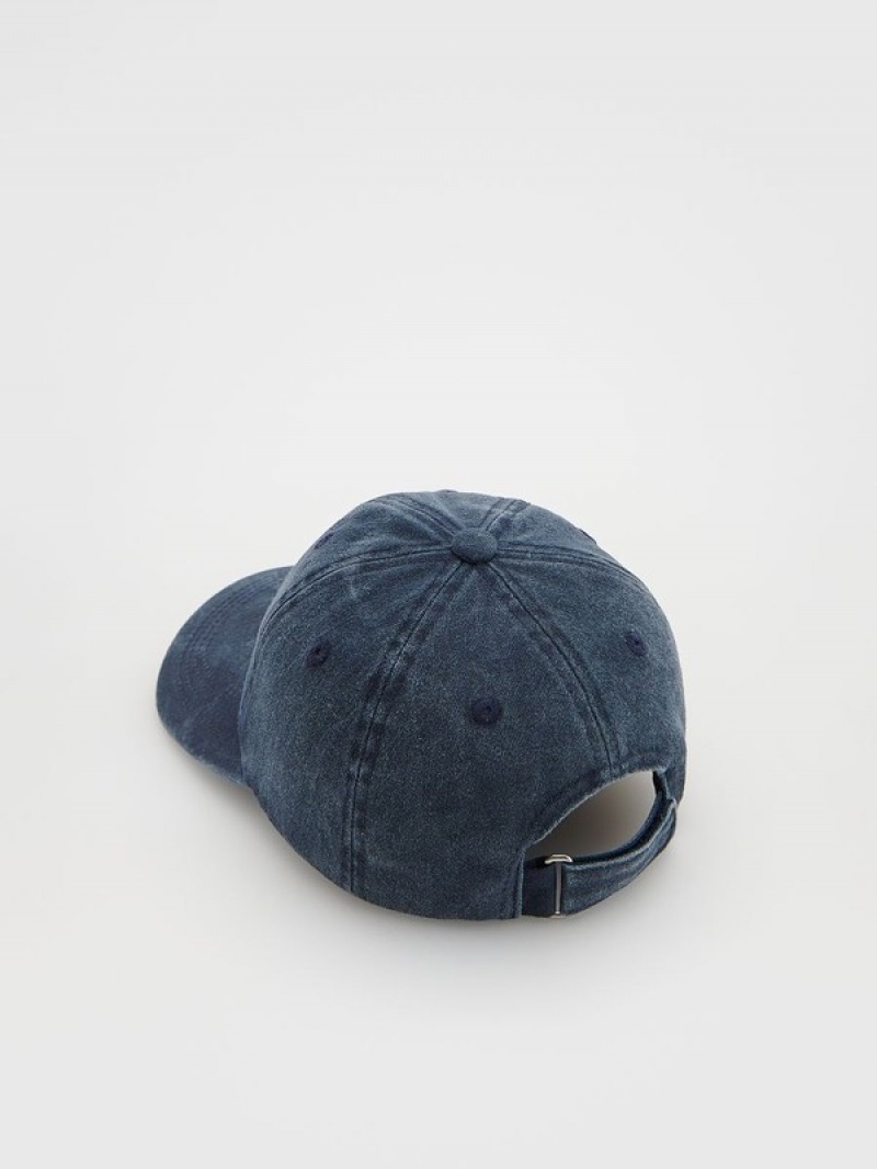 Reserved Klassische Kappen Jungen Navy | 2978-HTFYK