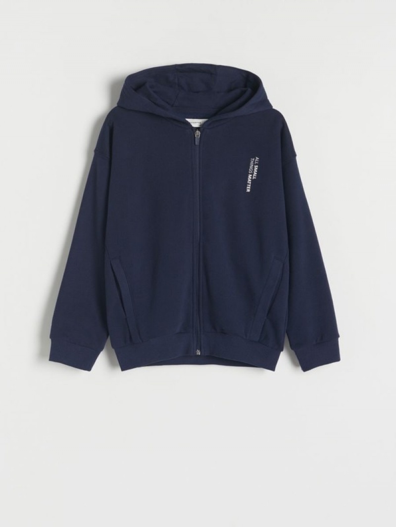 Reserved Klassische Pullover Jungen Navy | 3940-GZARB