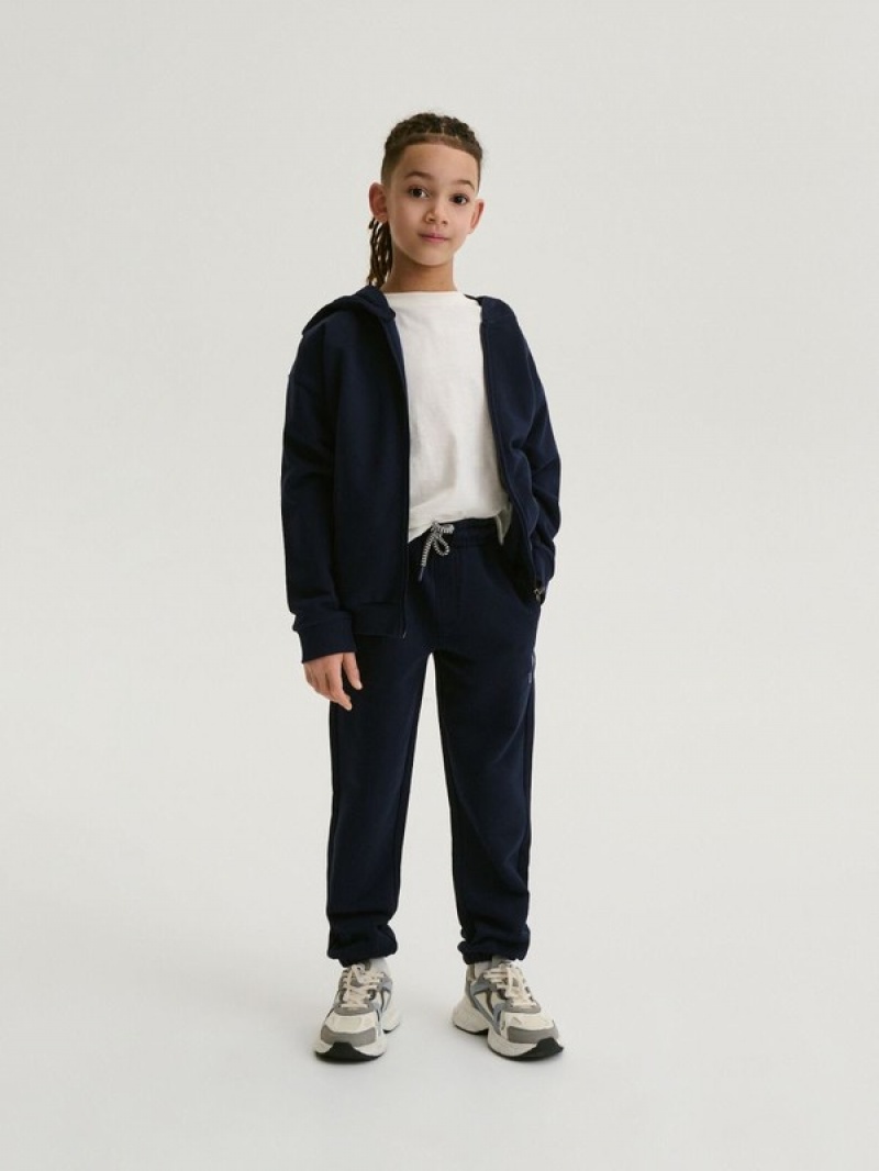 Reserved Klassische Pullover Jungen Navy | 3940-GZARB