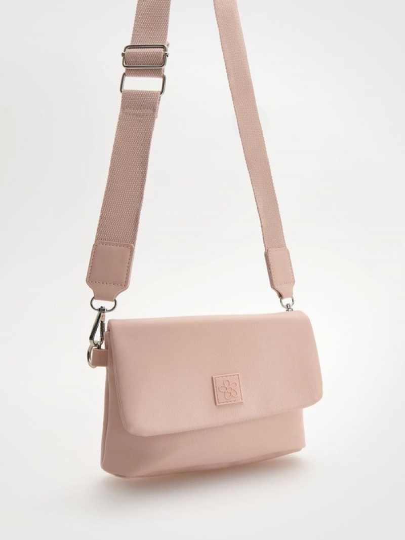 Reserved Messenger Taschen Mädchen Rosa | 4537-KNRSP