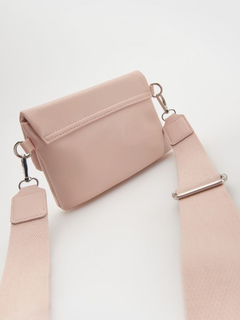 Reserved Messenger Taschen Mädchen Rosa | 4537-KNRSP