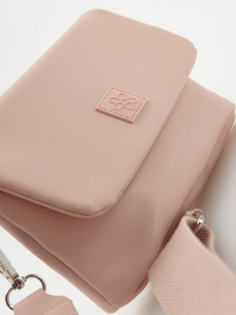 Reserved Messenger Taschen Mädchen Rosa | 4537-KNRSP