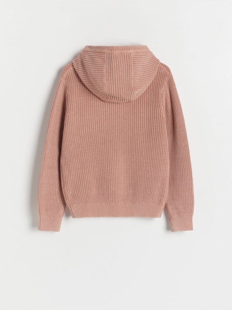 Reserved Mit Kapuze Pullover Jungen Rosa | 0436-GZSIP