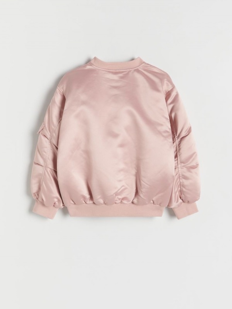 Reserved Outer Jacken Mädchen Rosa | 5439-PLUCG