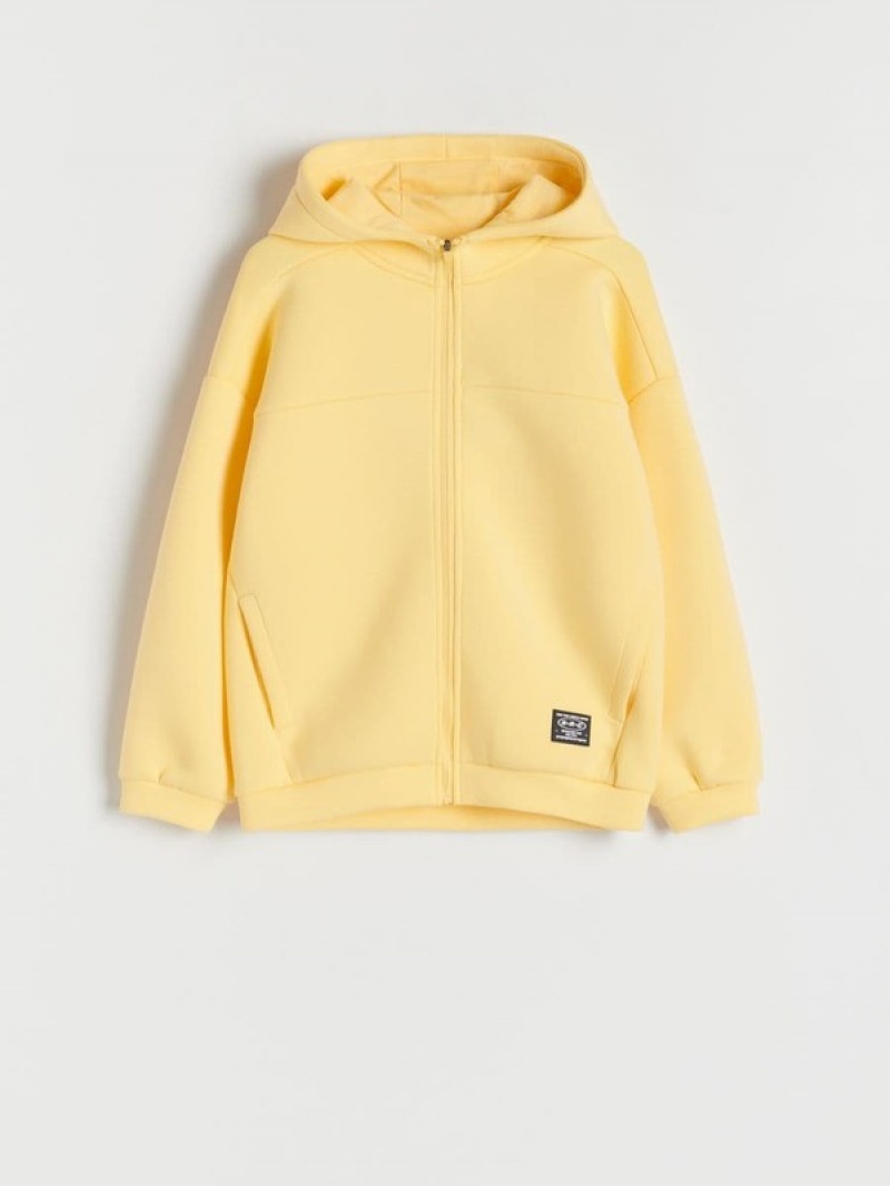 Reserved Oversized Pullover Jungen Gelb | 9730-GKJVY