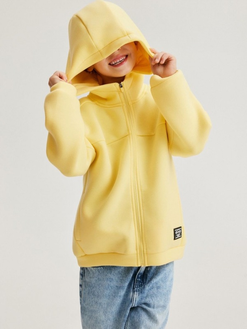 Reserved Oversized Pullover Jungen Gelb | 9730-GKJVY