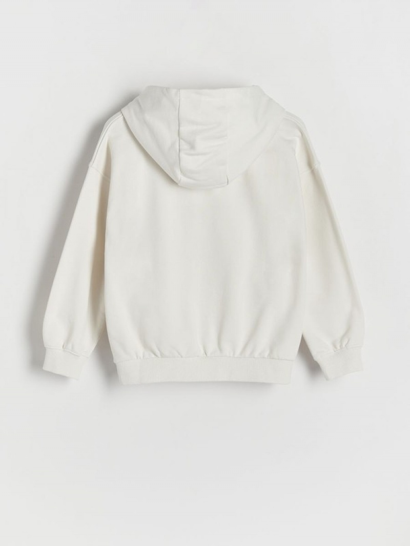 Reserved Oversized Pullover Jungen Weiß | 8254-VDLAY