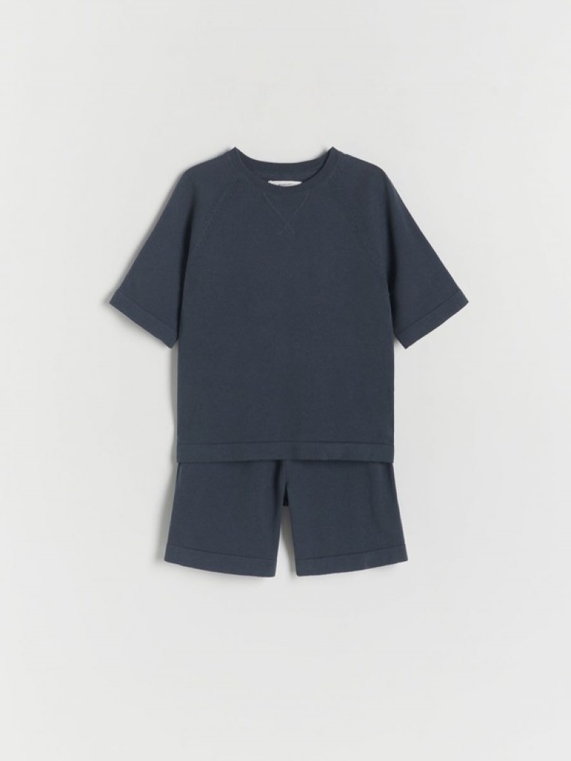 Reserved Oversized Set T-shirts Jungen Dunkelgrau | 7261-LQFPZ