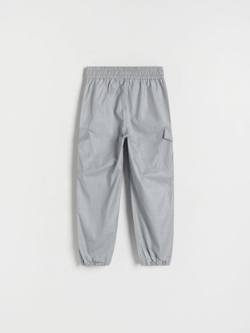 Reserved Parachutecargo Pockets Hosen Mädchen Silber | 8123-TBIGJ