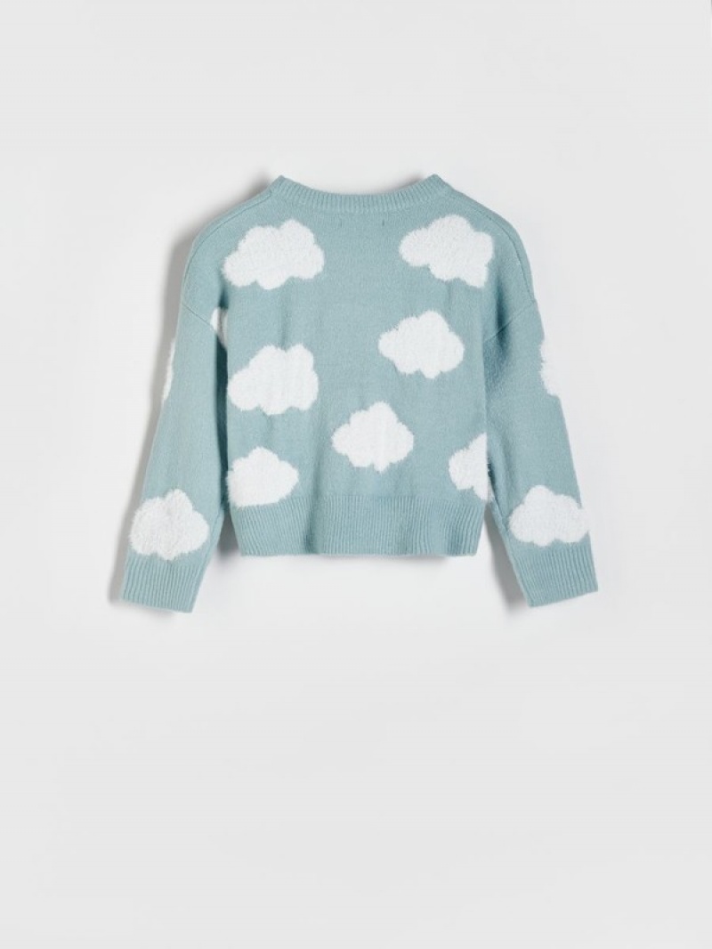 Reserved Patterned Pullover Mädchen Mehrfarbig | 6728-YPHXJ