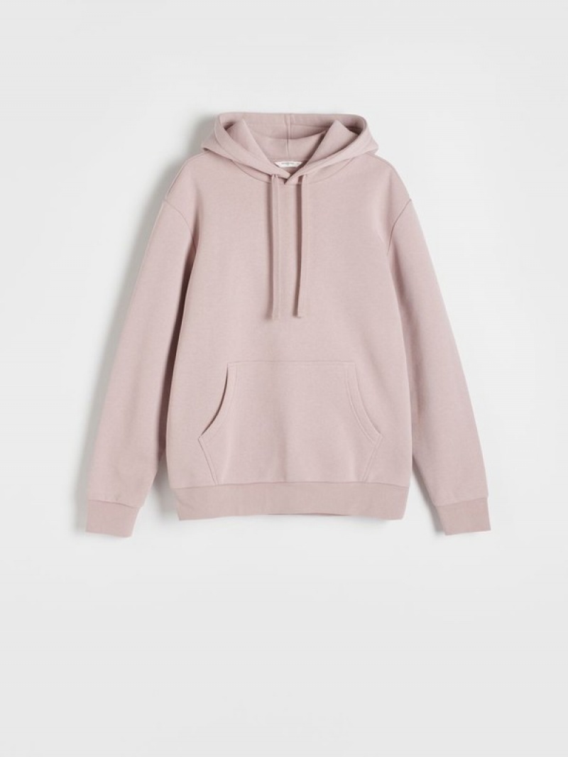 Reserved Plain Sweatshirts Herren Rosa | 3872-TAUWS