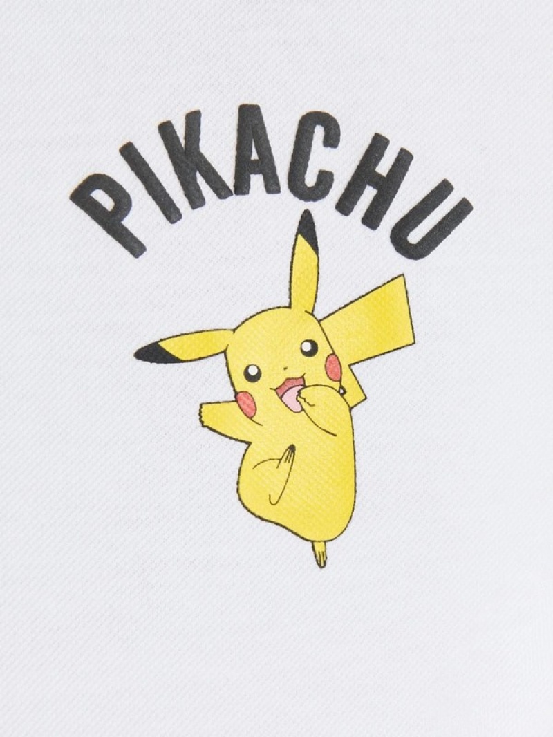 Reserved Pokémon T-shirts Jungen Weiß | 9314-VKYPC